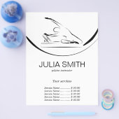 Pilates Mermaid zum Reformer Flyer (Einzeln)