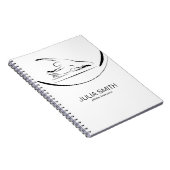 Pilates Mermaid zum Reformer Notizblock (Rechte Seite)