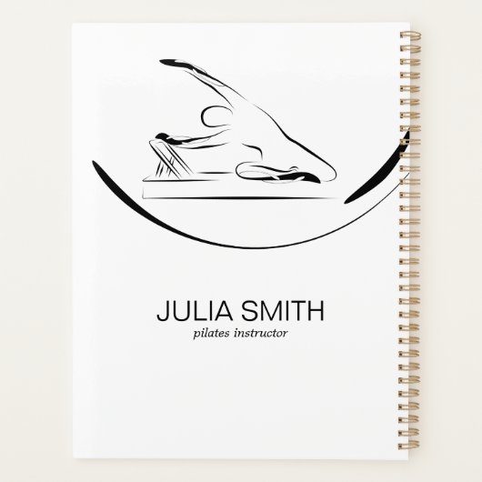 Pilates Mermaid zum Reformer Planer (Rückseite)