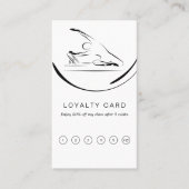 Pilates Mermaid zum Reformer Treuekarte (Vorderseite)