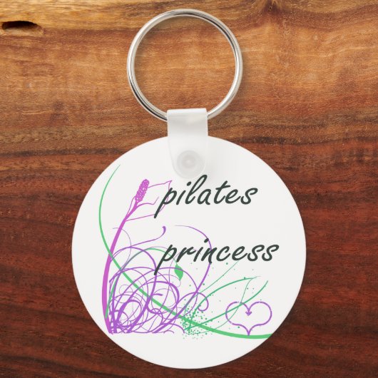 Pilates Method Fan! Pilates-Geschenke Schlüsselanhänger (Vorderseite)