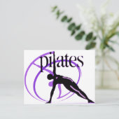 Pilates Method Produkte! Postkarte (Stehend Vorderseite)