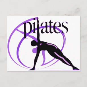 Pilates Method Produkte! Postkarte