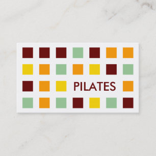 PILATES (mod Quadrate) Visitenkarte