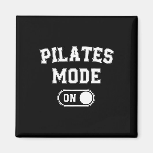 Pilates-Modus Ein Lustiges Geschenk für Instructor Magnet (Vorne)