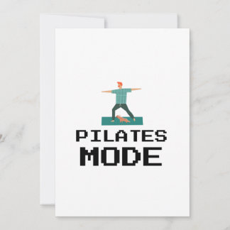 PILATES-MODUS FEIERTAGSKARTE