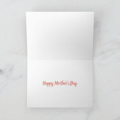 Pilates Mother's Day Card Karte (Innenseite)