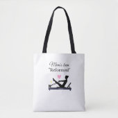 PILATES-MUTTER WURDE "REFORMIERT" REFOMER-NAME TASCHE (Vorderseite)