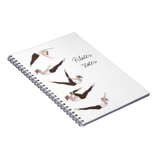 Pilates Notes SpiralNotebook Notizblock (Rechte Seite)