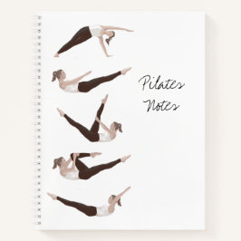 Pilates Notes SpiralNotebook Notizblock