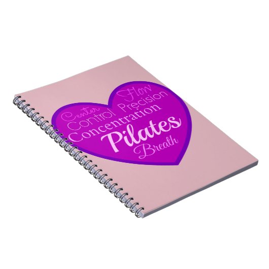 Pilates Notizblock (Rechte Seite)