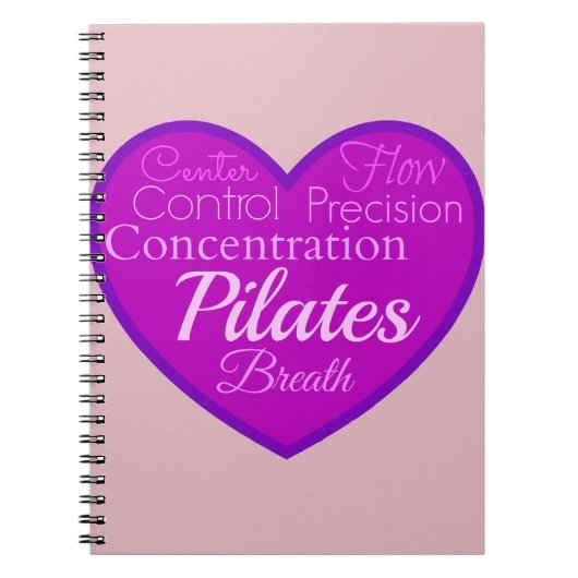 Pilates Notizblock (Vorderseite)