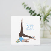 Pilates Oaster Card Karte (Stehend Vorderseite)