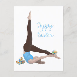 Pilates Oaster Postcard Postkarte