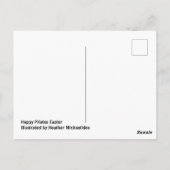 Pilates Oaster Postcard Postkarte (Rückseite)