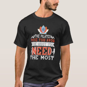 Pilates-Pose, die Sie am meisten vermeiden T-Shirt