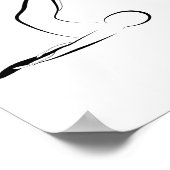 Pilates Pose Kurz Spine Reformer Poster (Ecke)