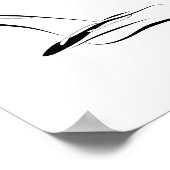 Pilates Pose Minimal Pilates Pose Abstrakt Pilates Poster (Ecke)