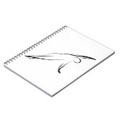 Pilates-Pose Notizblock (Linke Seite)