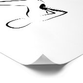 Pilates Pose Poster (Ecke)