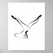 Pilates Pose Poster (Vorne)