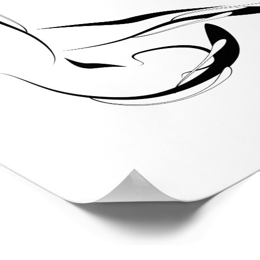 Pilates Pose Poster (Ecke)