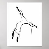 Pilates Pose Poster (Vorne)