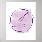 Pilates Pose Poster (Vorne)