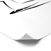 Pilates Pose Poster (Ecke)