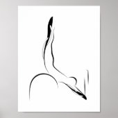 Pilates Pose Poster (Vorne)