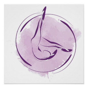 Pilates-Pose Poster