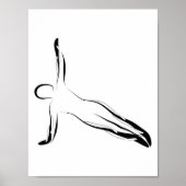 Pilates Pose Poster (Vorne)