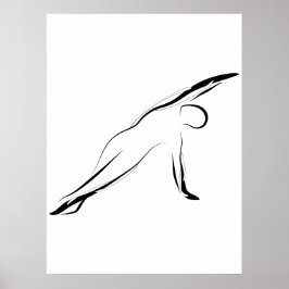 Pilates-Pose Poster