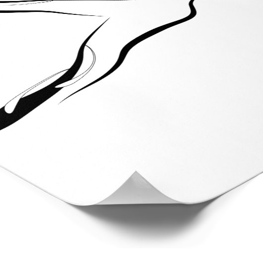 Pilates Pose Poster (Ecke)