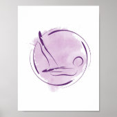 Pilates Pose Poster (Vorne)