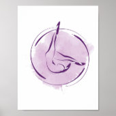 Pilates Pose Poster (Vorne)