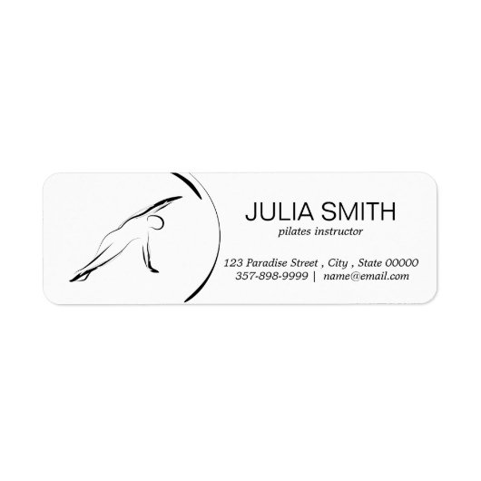 Pilates Pose Side Bend Flyer (Vorne)