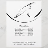 Pilates Pose Side Bend Flyer (Hinten)