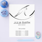 Pilates Pose Side Bend Flyer (Einzeln)