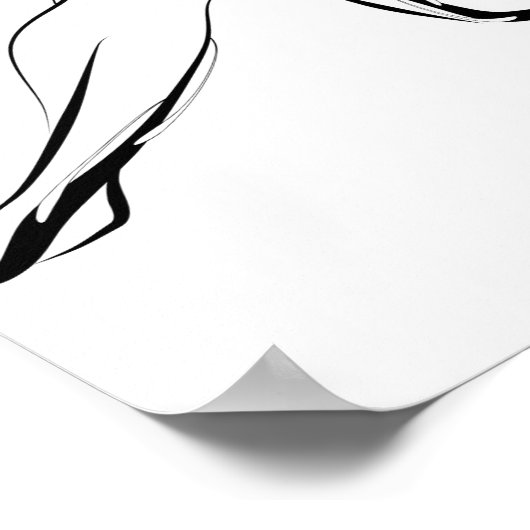 Pilates Pose Side Bend Pilates Pose Poster (Ecke)