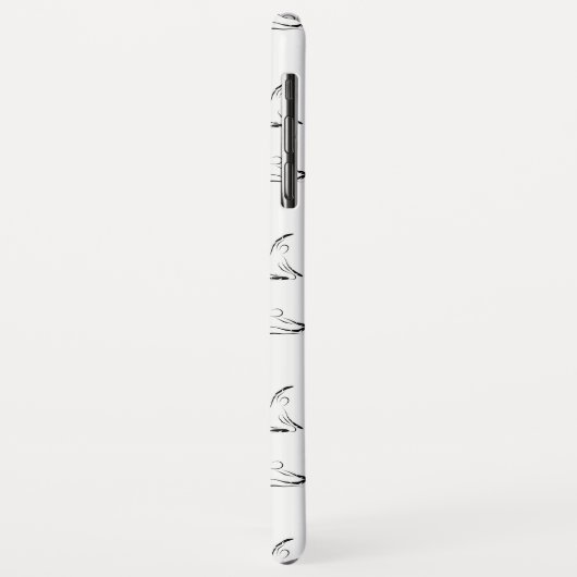 Pilates-Posen Case-Mate iPhone Hülle (Hinten/Links)