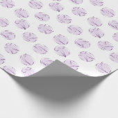 Pilates-Posen Geschenkpapier (Ecke)