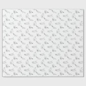 Pilates-Posen Geschenkpapier (Flach)