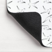 Pilates-Posen Mousepad (Ecke)