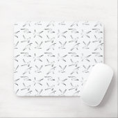 Pilates-Posen Mousepad (Mit Mouse)