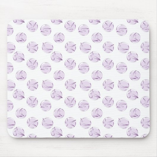 Pilates-Posen Mousepad (Vorne)