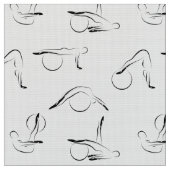 Pilates-Posen Stoff (Nahaufnahme)