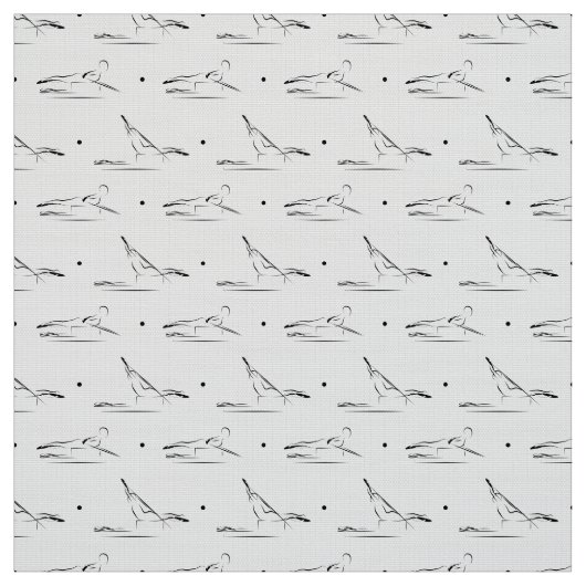 Pilates-Posen Stoff (Muster)
