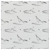 Pilates-Posen Stoff (Nahaufnahme)