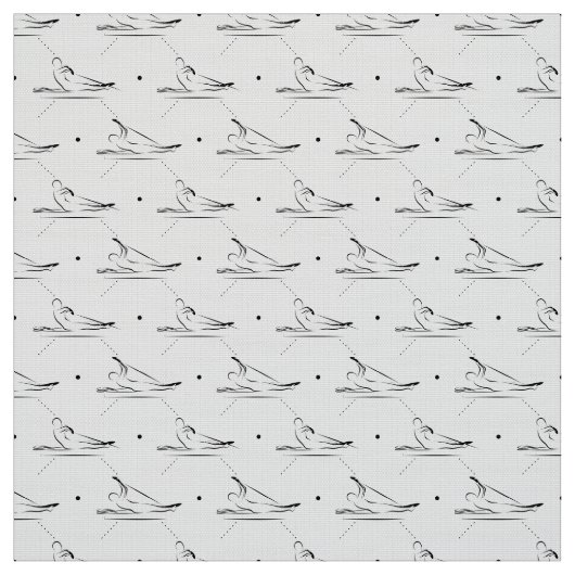 Pilates-Posen Stoff (Muster)
